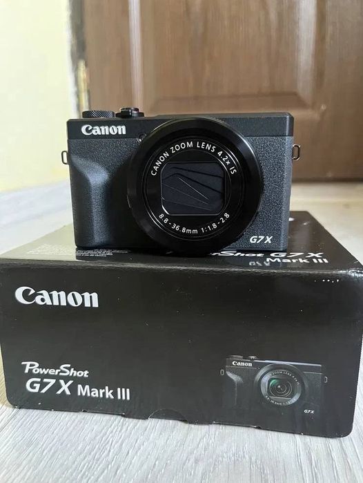Canon PowerShot G7 X Mark III Black
