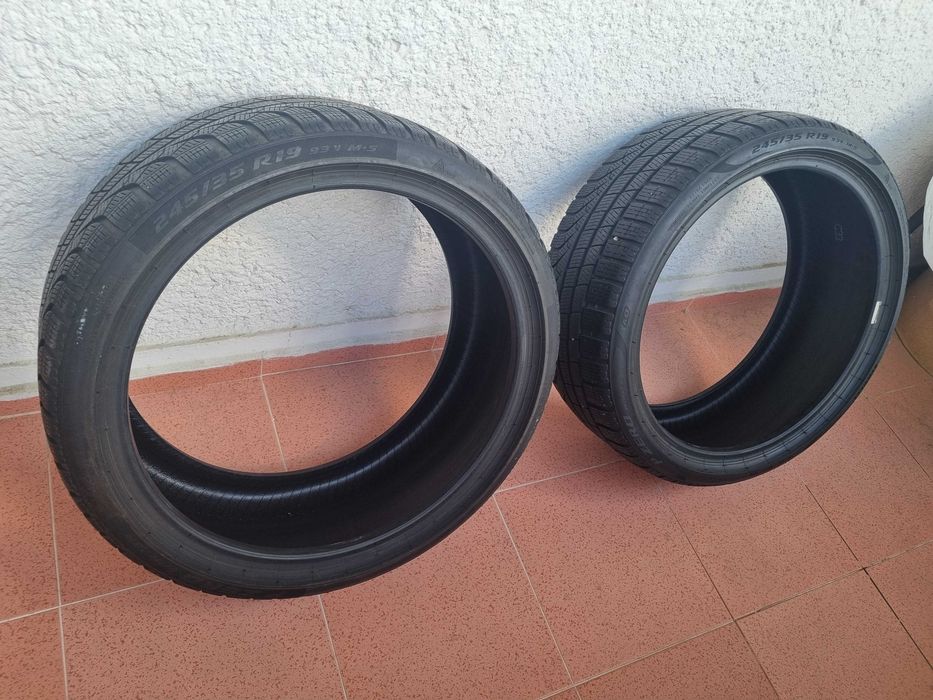 Зимни гуми PIRELLI P ZERO WINTER 245/35/R19 93V M+S - 2 броя