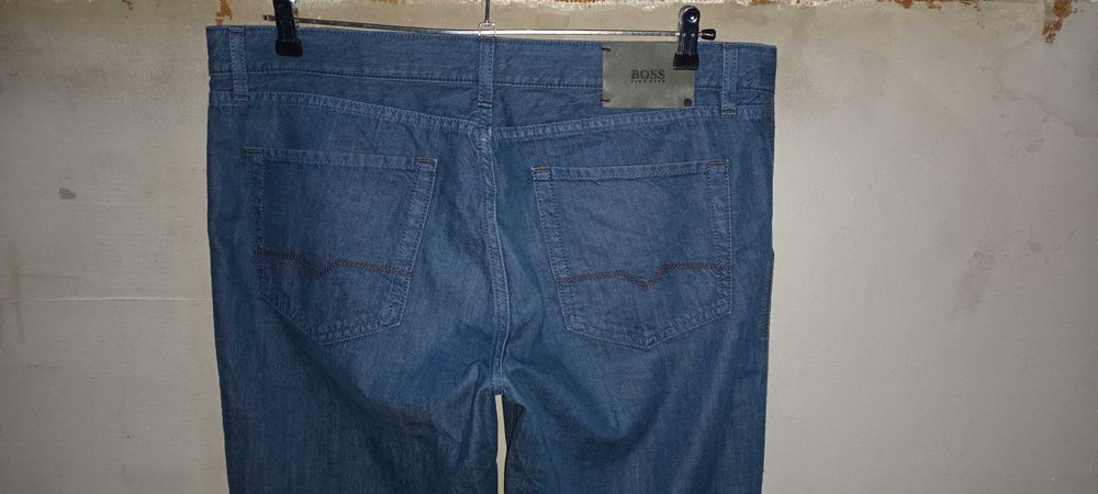 Hugo Boss talie 102 cm | pantaloni barbat 38/34  | 54 - 56 | L - XXL