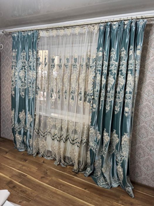 Шторы и Тюль в отличном состоянии