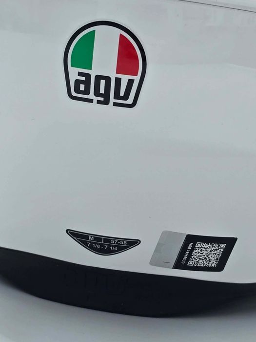 Мото каска AGV K1s бяла
