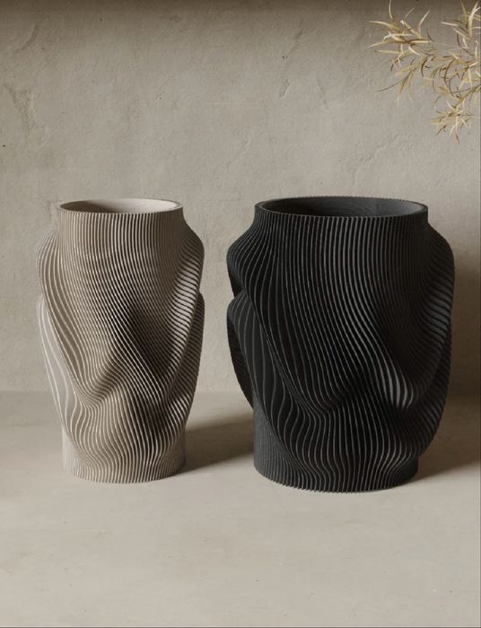 Vaze decorative printate 3D