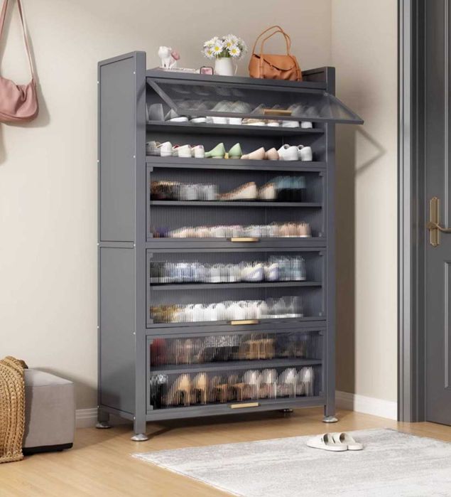 Шкаф для обуви с верхней дверцей – Toza va ixcham saqlash/ обувница