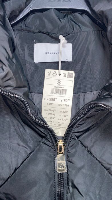 Geaca Reserved, marimea S oversize- noua cu eticheta