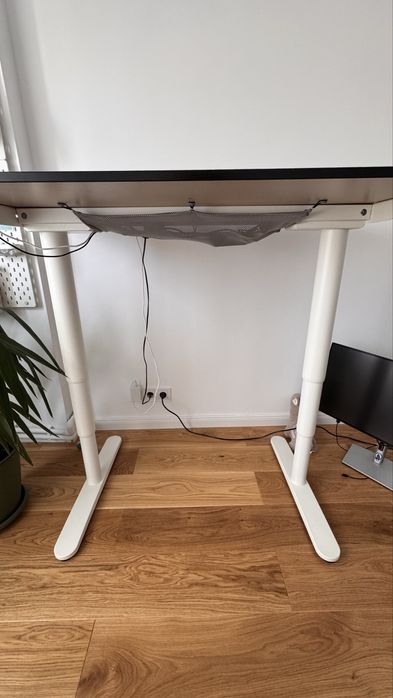 Ikea BEKANT Birou cu înălţime reglabilă, 120x80 cm