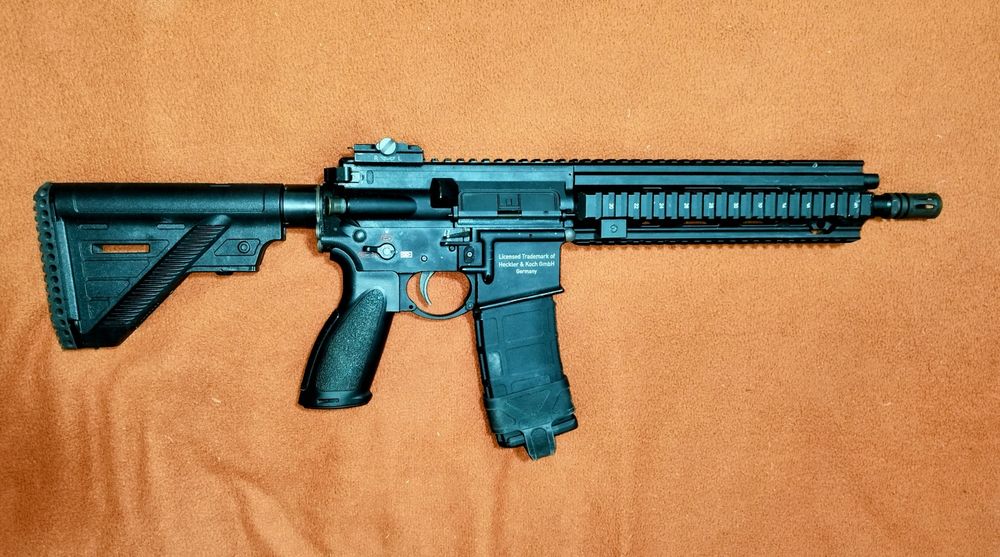 Airsoft pusca pe gaz HK416A5 Umarex Vfc