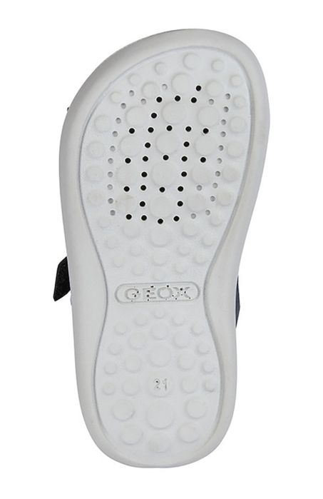 Sandale copii din piele nabuc Geox, mar. 27+Geaca impermeabila H&M