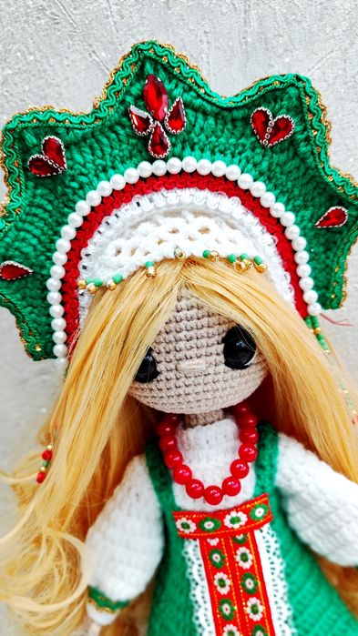 Кукла в русском народном костюме, сувенир