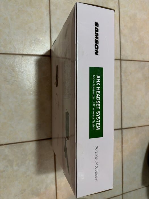 Samson AirLine ATX AHX Headset Wireless UHF DE10 Fitness Conferinte Scena Profesional Nou Sigilat Microfon