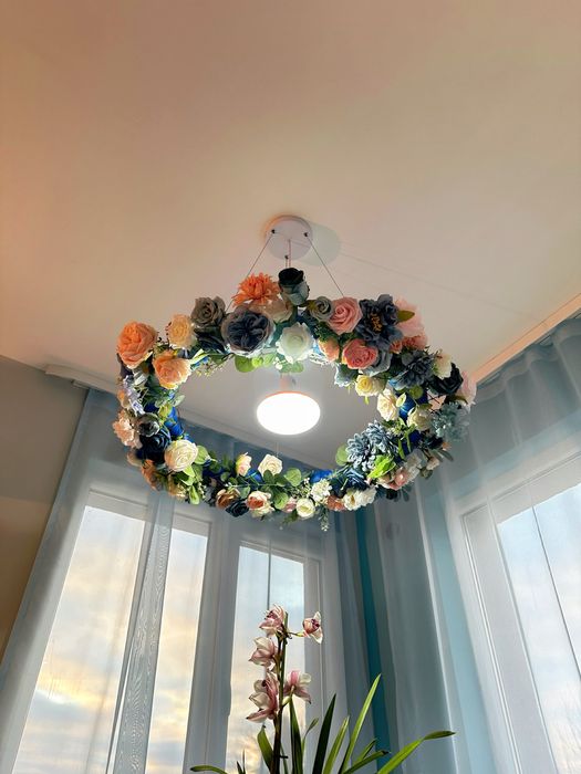 Висяща Лампа - Ръчноизработена, Арт Осветление