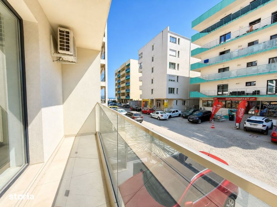 Apartament langa plaja si vedere la mare | parter inalt cu balcon