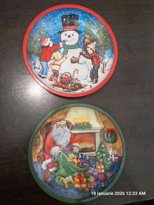 Tavițe de Craciun metalice