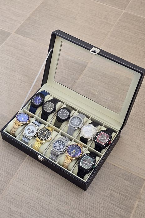 Чисто Нови Луксозни Часовници Rolex, Hublot, Patek Philippe, Audemars Piguet, AP, Richard Mille, RM, Breitling