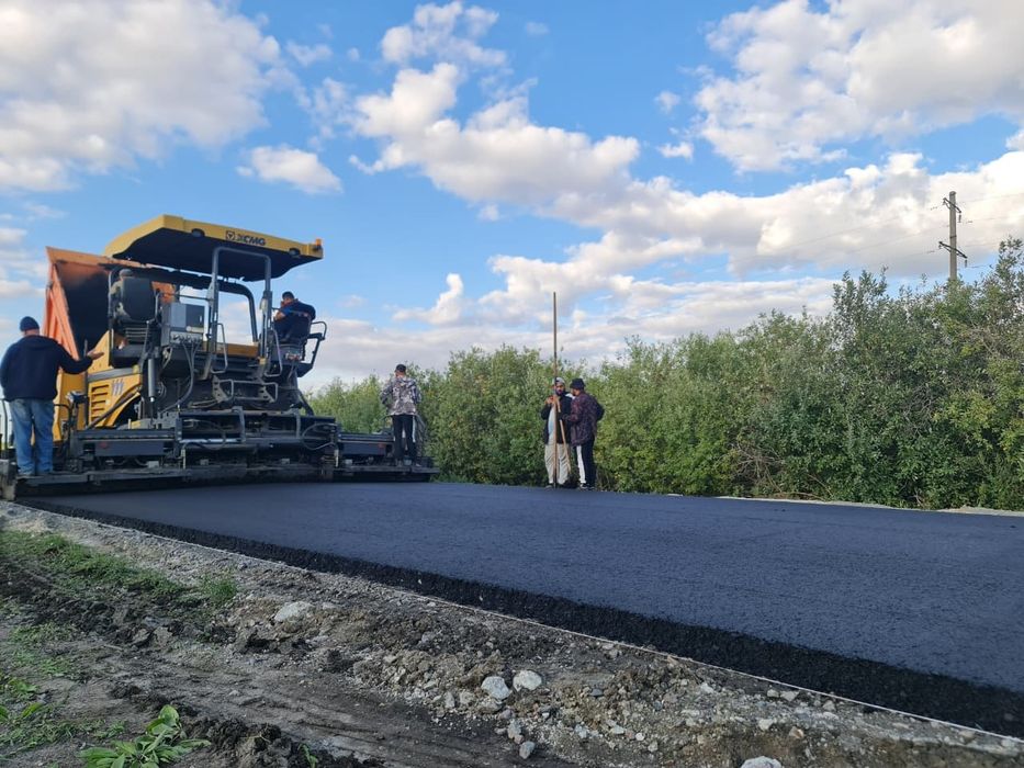 Асфальтирование территории и благоустройство