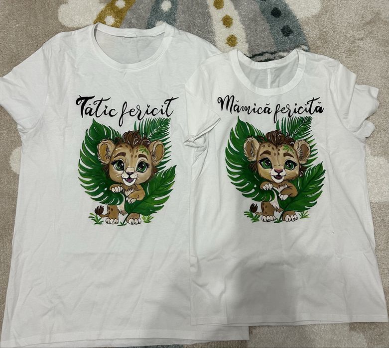 Tricouri aniversare tematica Safari