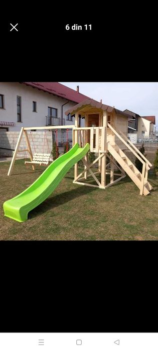 Leagăne ,foișoare,spatii joaca copii pe comandă