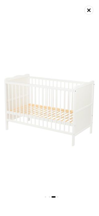 Vând pătuț din lemn Qmini Julia 120x60