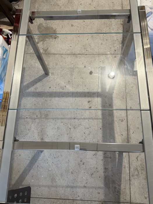 Masă sticlă extensibilă Glivarp
