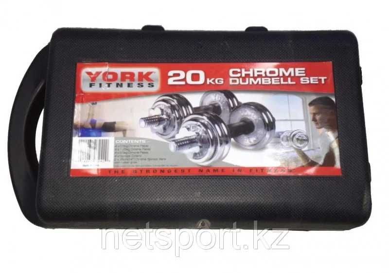 Гантель в кейсе 20 кг с грифом