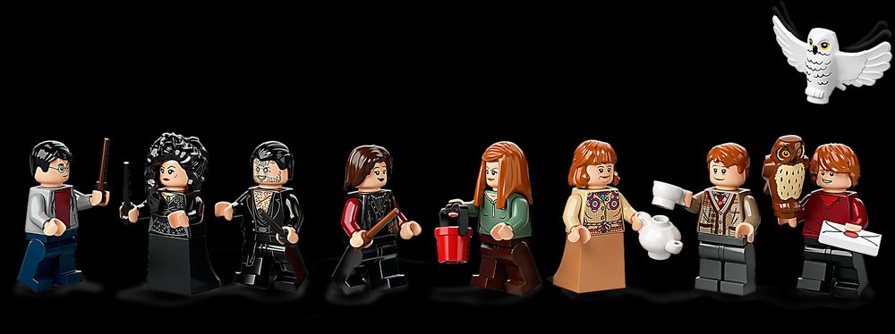 LEGO 75980 Harry Potter Attack on The Burrow - NOU Original SIGILAT