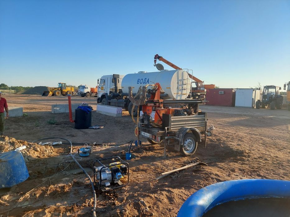 Бурение скважин на воду.