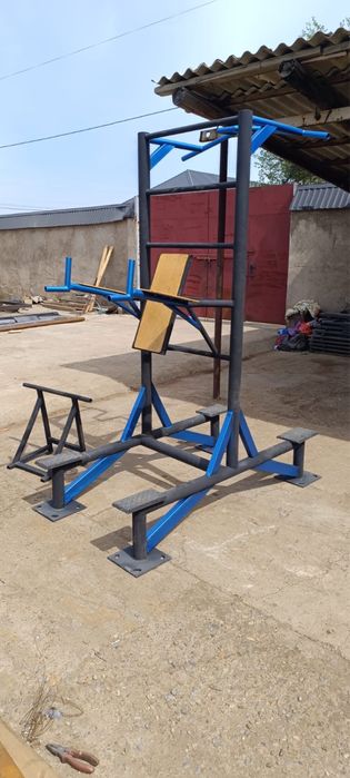 Турник + брусья + пресс (3 в 1)