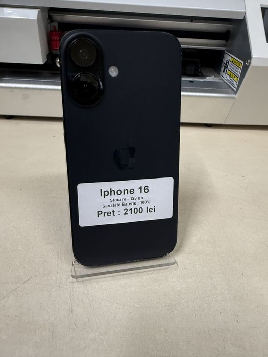 Iphone 16 / 128 gb / 100% baterie / garantie