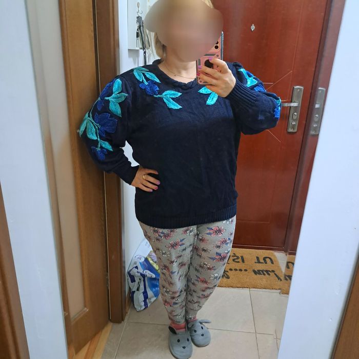 Pulover vintage unicat