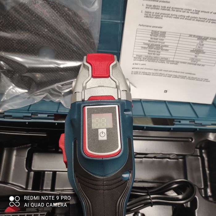 Flex/polizor unghiular cu 2 acumulatori BOSCH