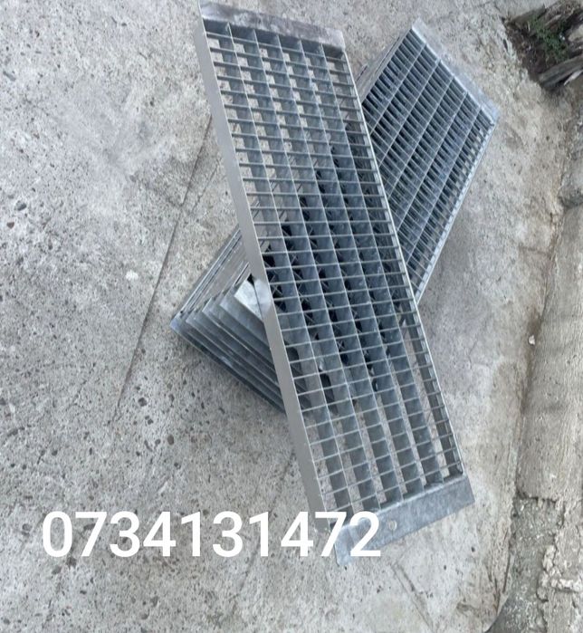 Trepte zincate galvanizate