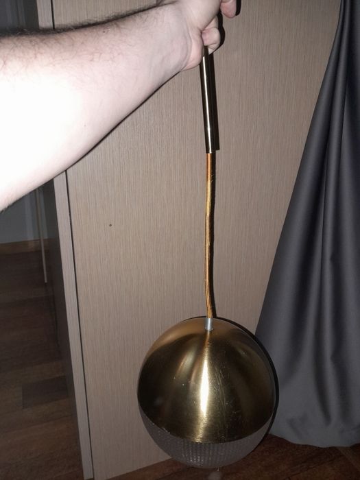 Люстра шар одинарная