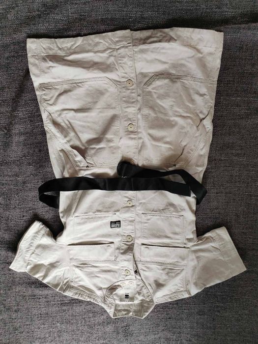 g-star shirt dress short sleeve - страхотна дънкова рокля