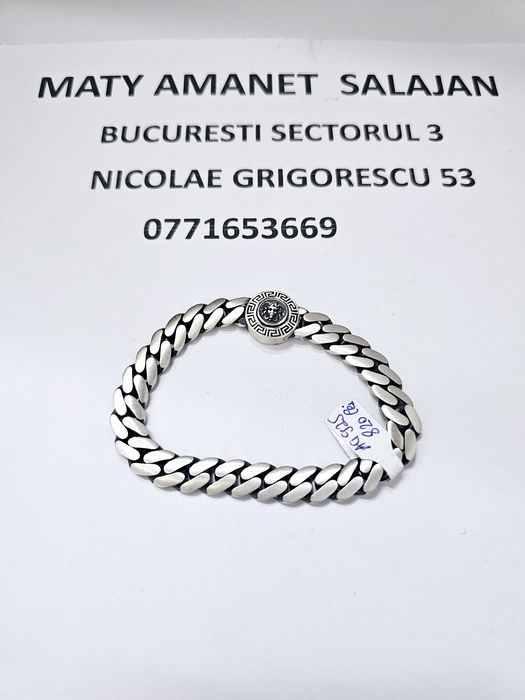 Vand bratara din argint 925 31.57 g cod 900