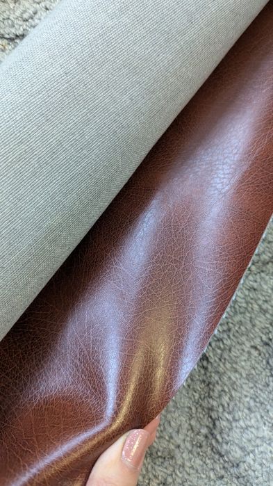 Кожзам новый, 2 вида