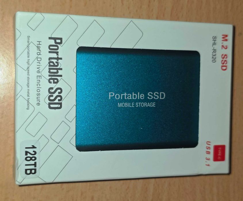 Xiaomi SSD Оригинален твърд диск  128TB твърд диск