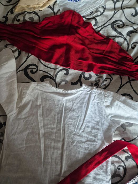 Българска,Родопска носия за дете. От памук и фина вълна