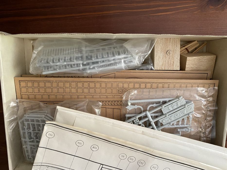 Дървен модел на кораб Vasa 1:100