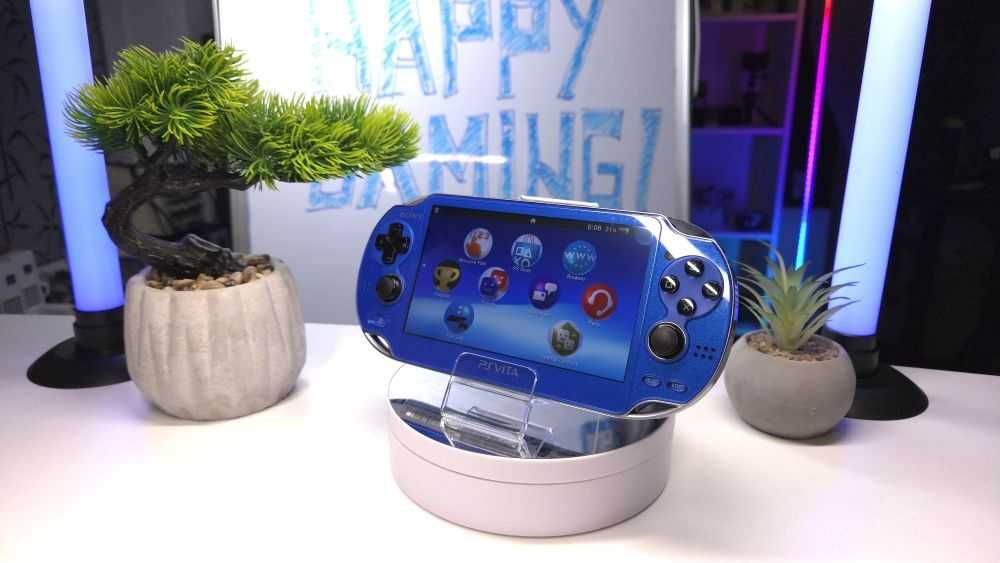 Sony PlayStation Vita 1000 Sapphire Blue Japan Premium – Modată, 64 GB
