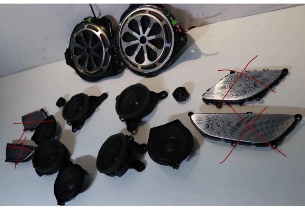 Sistem audio/boxe premium BURMESTER Mercedes-Benz CLS W257 W213 W204