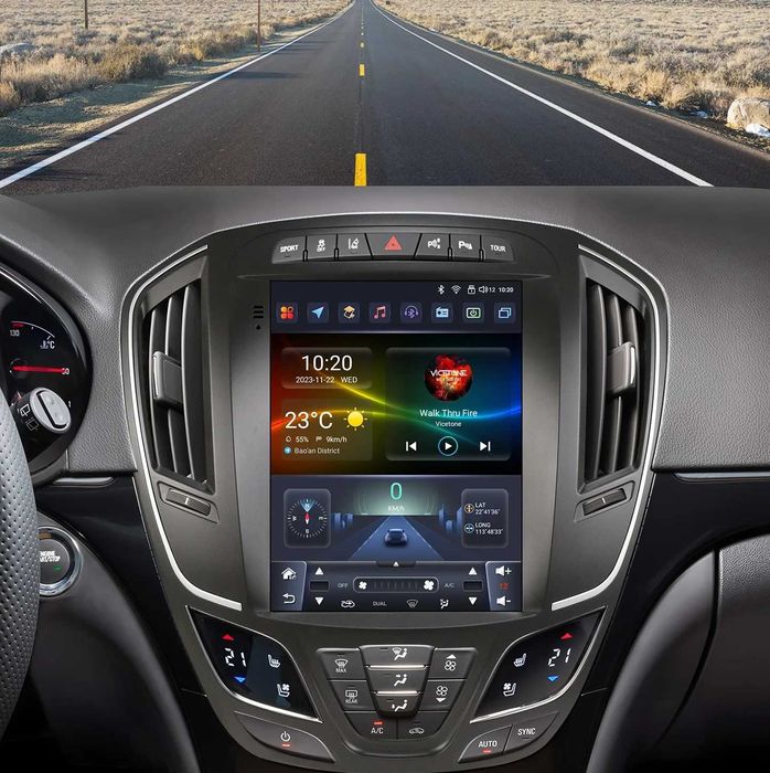 Мултимедия за Opel Insignia навигация вертикална Android вертикална