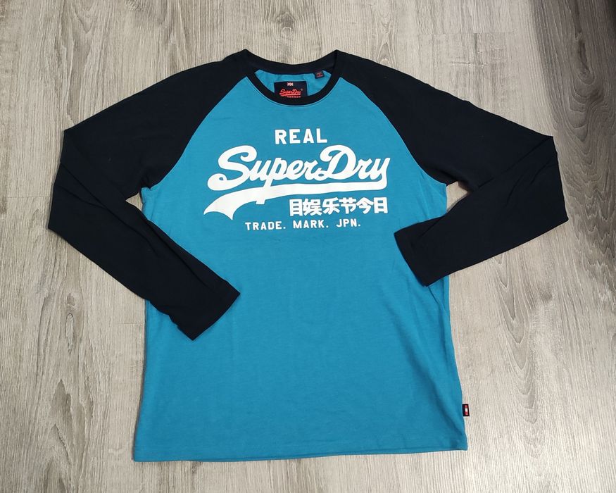 SuperDry 2XL мъжка памучна блуза в отлично състояние