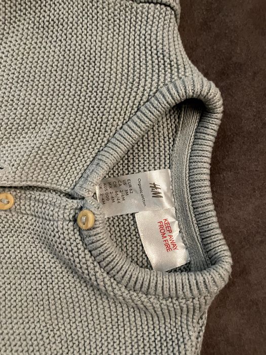 H&M Ватирани гащеризони, жилетки, космонавт 4-6м 68см за бебе