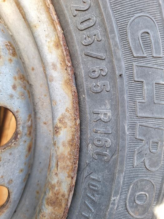 Trafic Vivaro roata rezerva m+s-205 65 16c