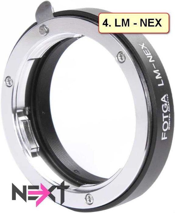 Преходник FOTGA за SONY e-mount NEX СОНИ - M42, M39, L39, EF-S, LM, MD