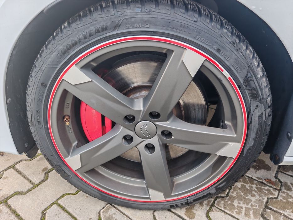 Jante 5x112 18" VW Seat Skoda Audi anvelope iarna 225 40 18 Goodyear