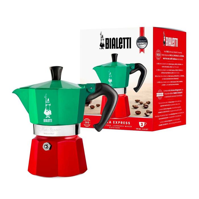 Bialetti Moka Express 3 cups (130 ml)! Новая в коробке! Made in Italy!
