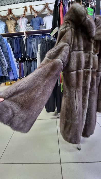 Шикарная шуба, норка пр=во Греция