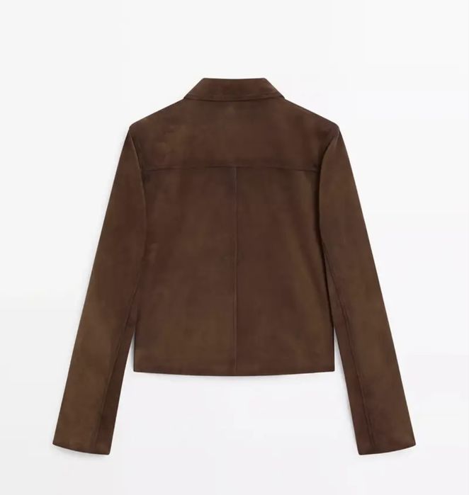 Эко куртка под замшу