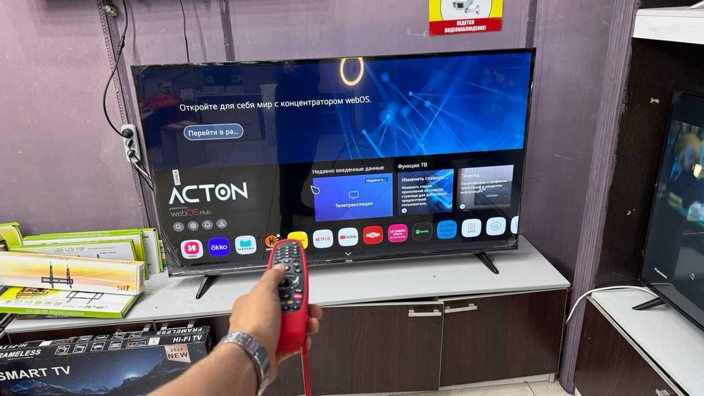 Телевизор LG 55 Дйюм 4K 140 См Диоганаль  2026 Года Webos Приемлемая