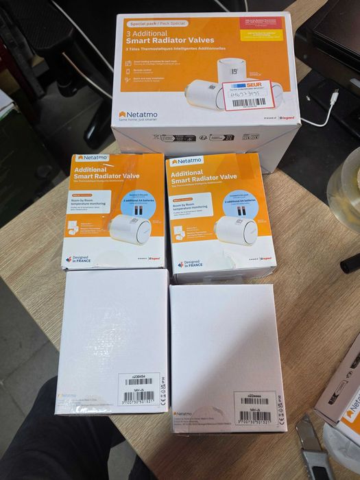 Cap Termostat Smart NETATMO NAV-EN, Wi-Fi, alb